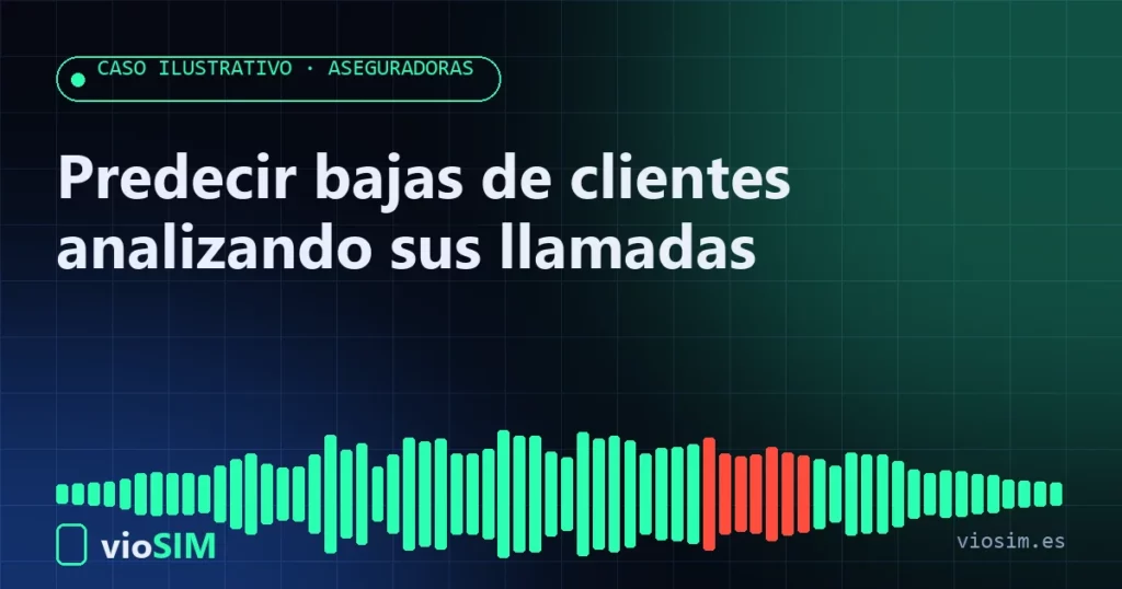 predecir bajas de clientes: caso ilustrativo de aseguradoras con VioSIM