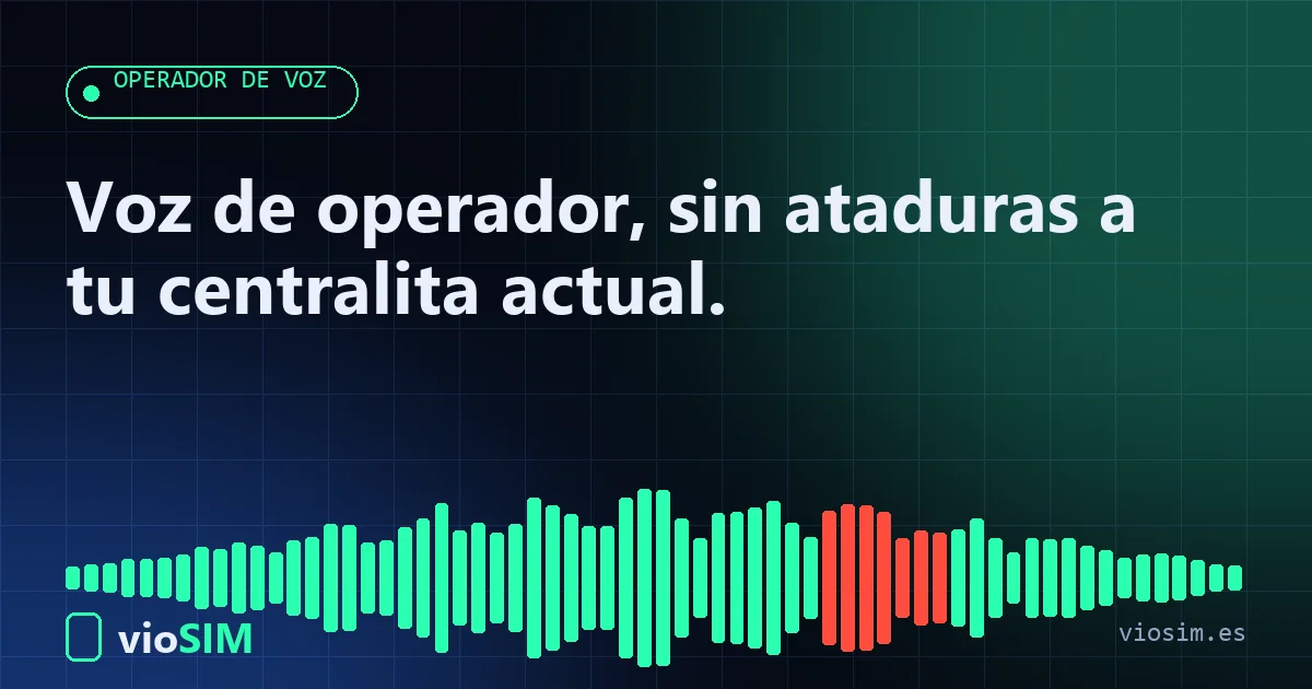 SIP trunk para empresas: SIP trunk y conectividad de voz de VioSIM para empresas